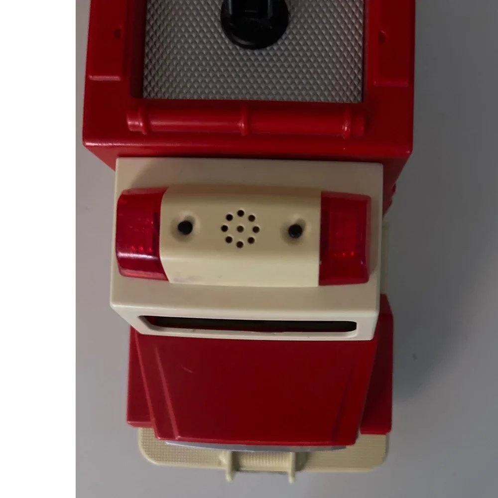 Playmobil 2008 Vintage Fire Truck‎ Lights Sound City Action
